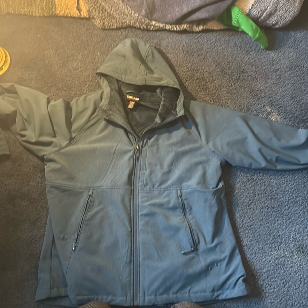 Blue Kirkland signature fleece lined hoodie